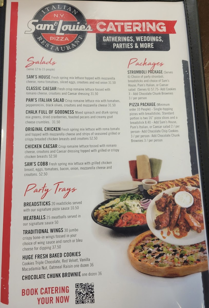 Sam and Louie's Pizzeria Menu - Image 4