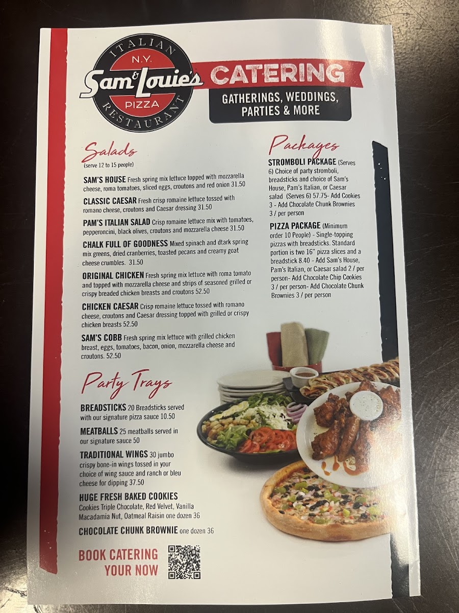 Sam and Louie's Pizzeria Menu - Image 6